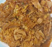 Pork Belly with Sauerkraut Noodles