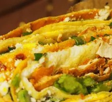 Mixed Grain Crepe with Pancake