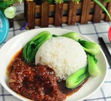 Braised Pork Cutlet Rice