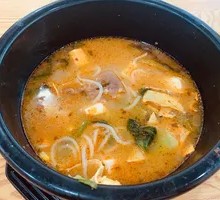 Spicy Beef and Tofu Rice Noodles