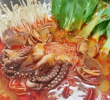 Squid and Clam Noodles