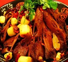 Spicy Dry Pot Duck Heads