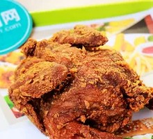 Crispy Fried Whole Chicken
