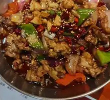 Stir-fried Bullfrog with Young Ginger