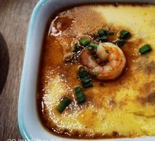 Steamed Shrimp and Egg Custard