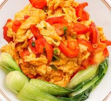 Tomato and Egg Rice