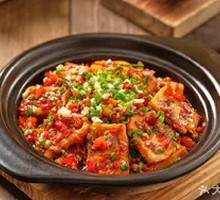 Minced Meat Bursting Tofu