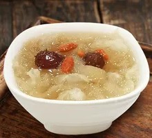 Red Date Pear Gelatin Soup