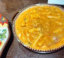 Spicy Creamy Rice Noodles Stir-fry