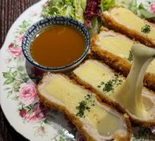 Cheese-fried Pork Cutlet