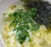 Seaweed and Egg Soup