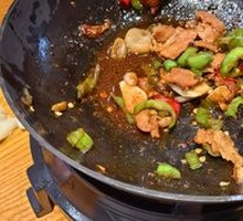Stir-fried Pork with Long Green Chili