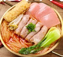 Spicy Beef Noodle Soup with Golden Broth