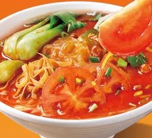 Sizzling Tomato Noodles