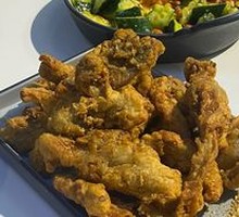 Salt-and-pepper Fried Oyster Mushrooms