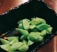 Sour Cucumber Egg Salad