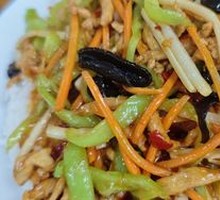 Fish-Flavored Shredded Pork Rice Bowl