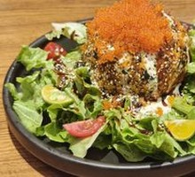 Mashed Potato Warm Egg Salad