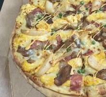 Teriyaki Beef and Potato Pizza