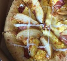 American-style Bacon & Potato Pizza