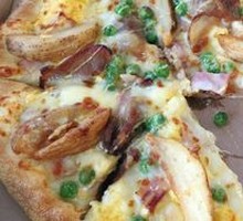 Teriyaki Beef and Potato Pizza