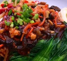 Fish-Flavored Shredded Pork Rice Bowl