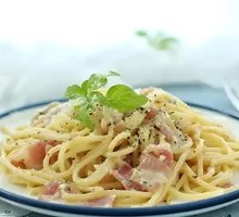 Bacon Cream Pasta