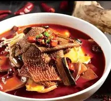 Spicy Dan Dan Noodles with Blood Sausage