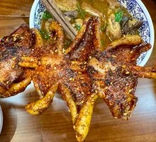 Stir-Fried Squid with Soy Sauce