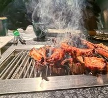 Grilled Fresh Lamb Ribs