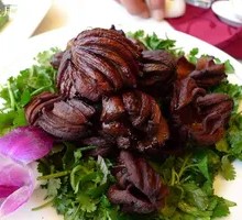 Grilled Duck Hearts
