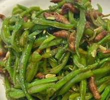 Beef Strips with Lentils