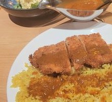 Fried Chicken Cutlet Curry Rice