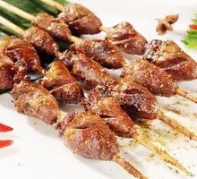 Grilled Chicken Hearts