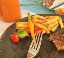 Grilled Grain-Fed Ribeye Steak
