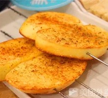 Grilled Steamed Bun Slices