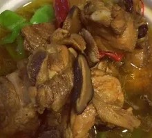 Braised Chicken with Mushrooms