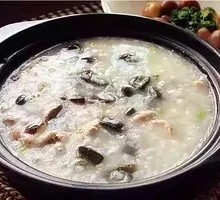 Century Egg and Pork Porridge