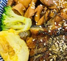 Eel and Chicken Teriyaki Bowl