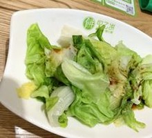 Boiled lettuce