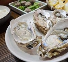Freshly Shucked Oysters