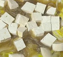 Braised Cabbage with Tofu