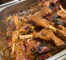 Braised Lamb Trotters in Soy Sauce