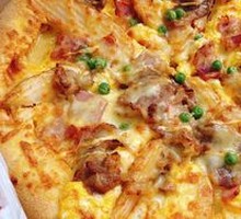 Teriyaki Beef and Potato Pizza