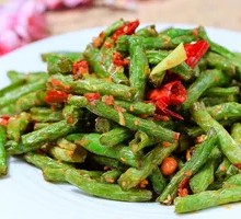 Dry-Fried Green Beans