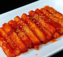 Sweet and Spicy Korean Rice Cake
