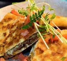 Mexican Smoked Shredded Beef Pancake