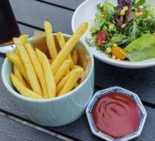 Crispy Fried Sweet Potato Fries
