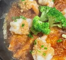 Garlic Noodles with Shrimp