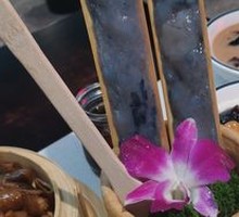 Black Gold Shrimp Dumplings